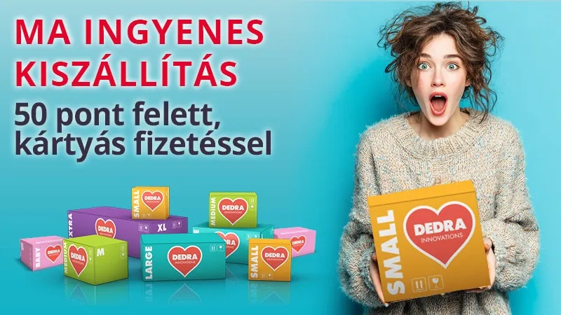 AKCIÓ! MA INGYENES SZÁLLÍTÁS!